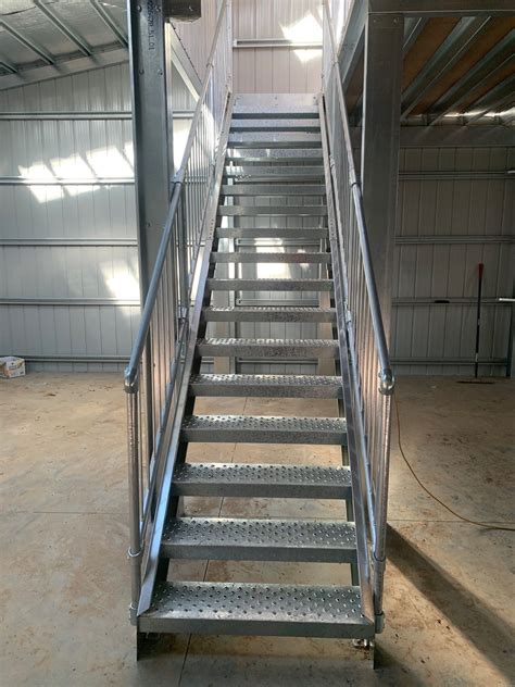 metal sheet stairs|pre made metal stairs.